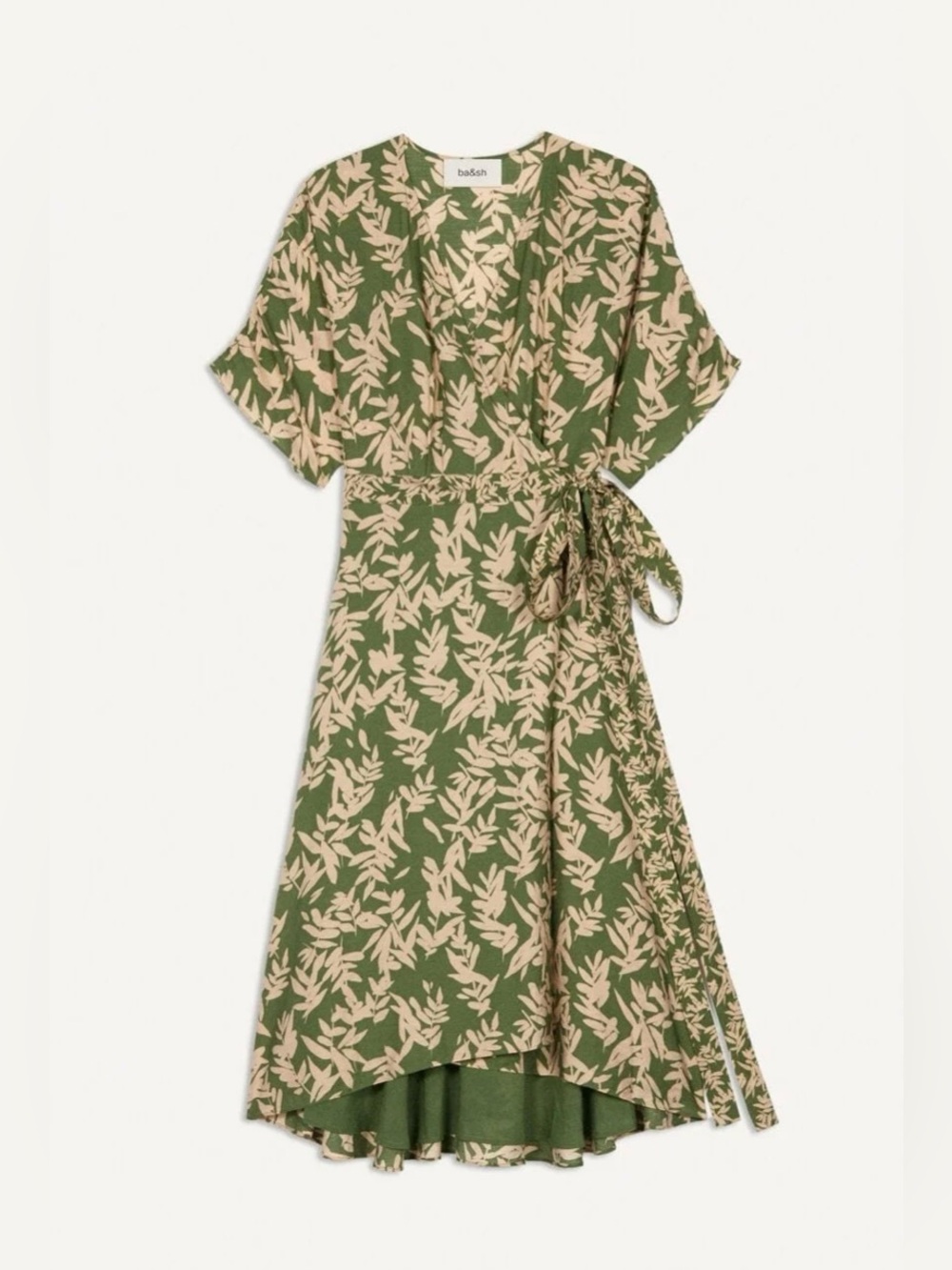 BA&SH tabby wrap dress - Picture 8 of 8